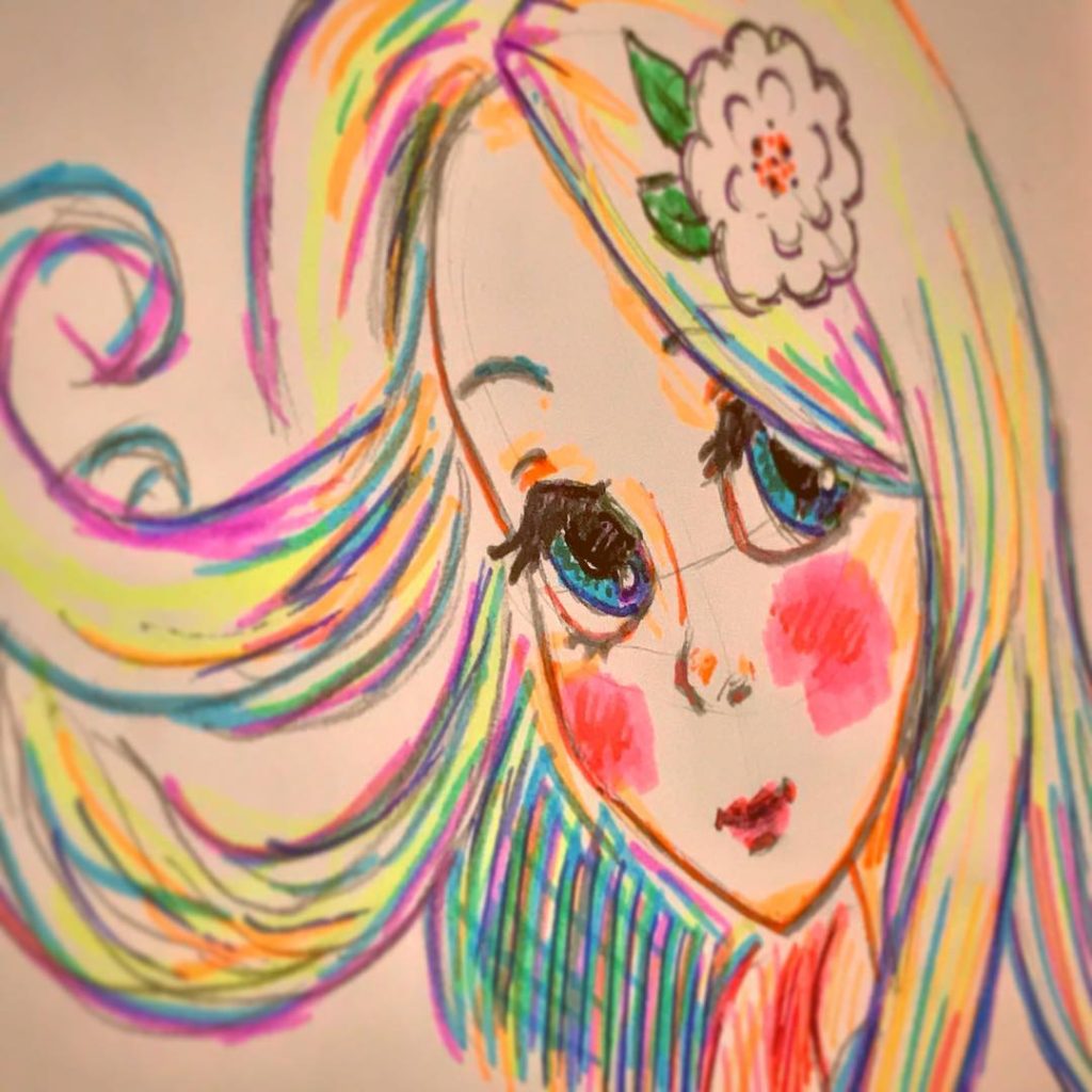 Artwork from @frauv8, 2017-07-24