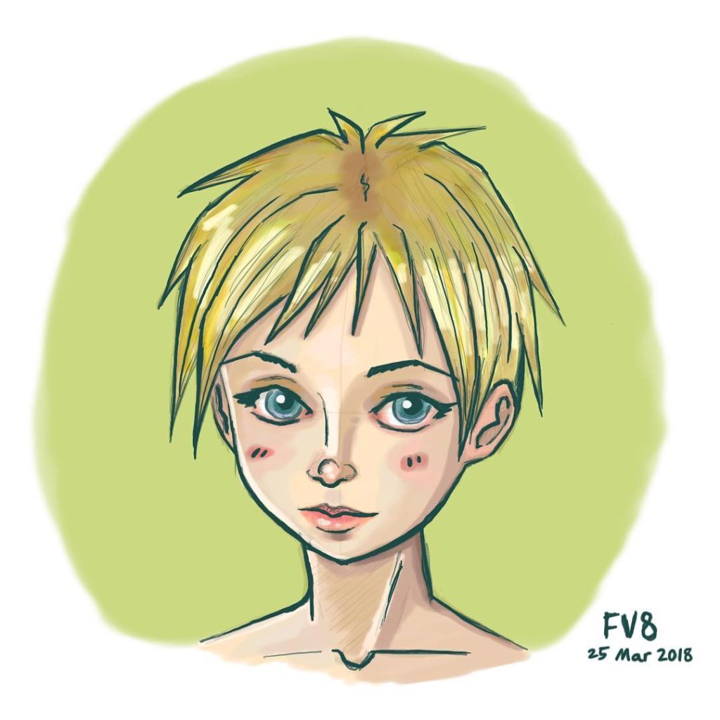 Artwork from @frauv8, 2018-03-25
