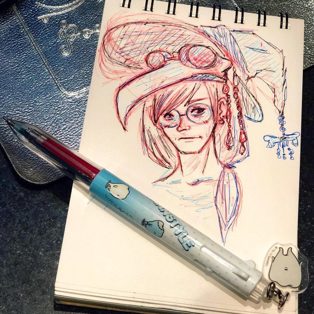 Artwork from @frauv8, 2018-04-06