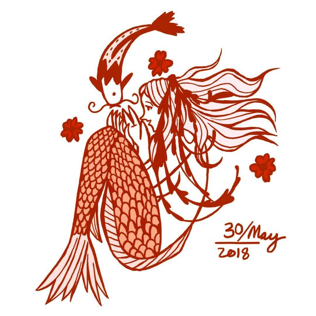 Artwork from @frauv8, 2018-05-30