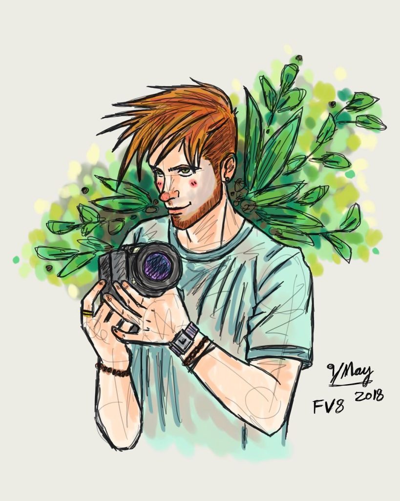 Artwork from @frauv8, 2018-05-09