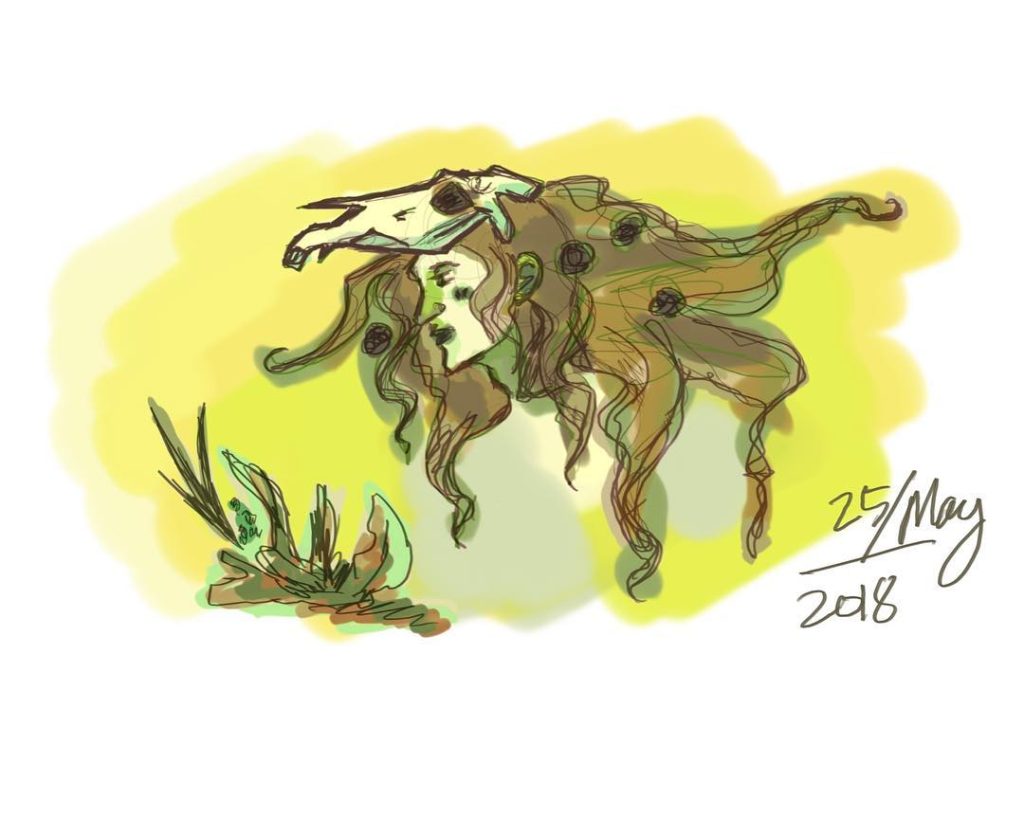 Artwork from @frauv8, 2018-05-26