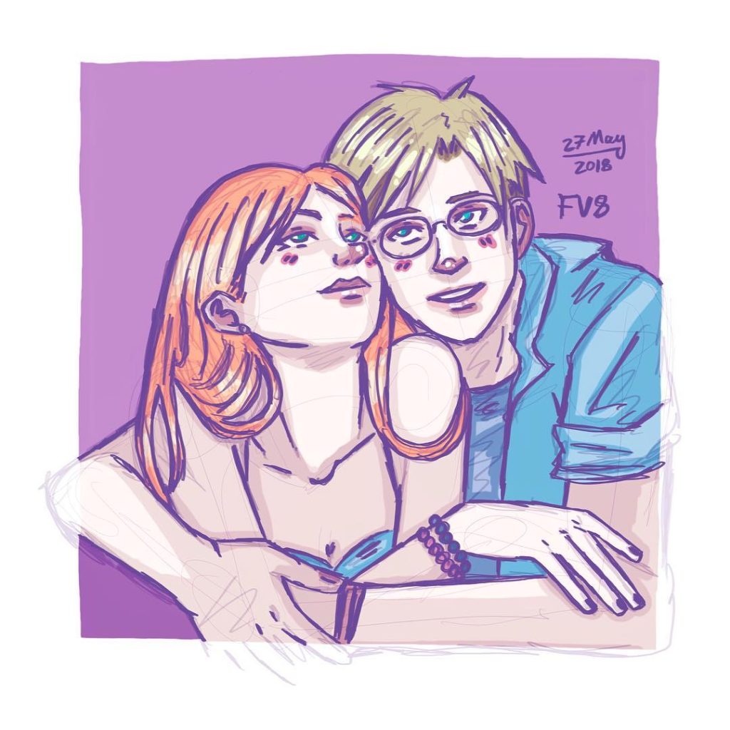 Artwork from @frauv8, 2018-05-28
