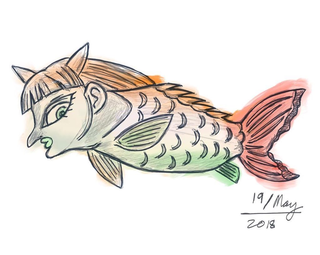 Artwork from @frauv8, 2018-05-20