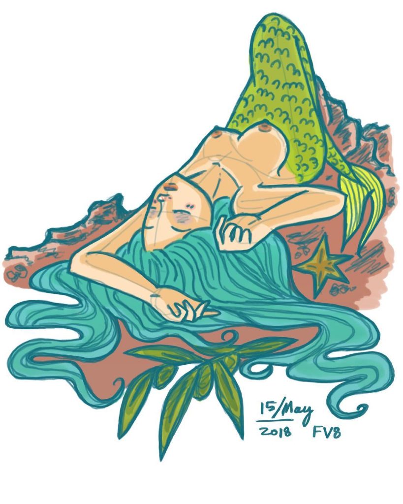 Artwork from @frauv8, 2018-05-15