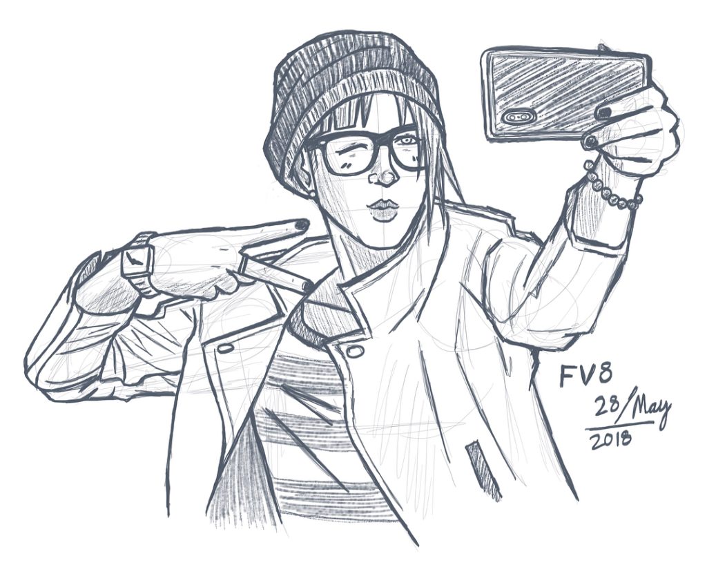 Artwork from @frauv8, 2018-05-28