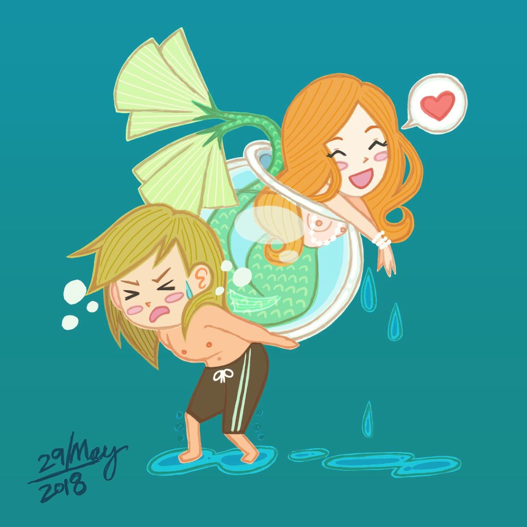 Artwork from @frauv8, 2018-05-29