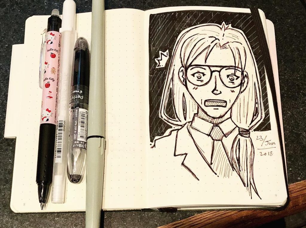 Artwork from @frauv8, 2018-06-24
