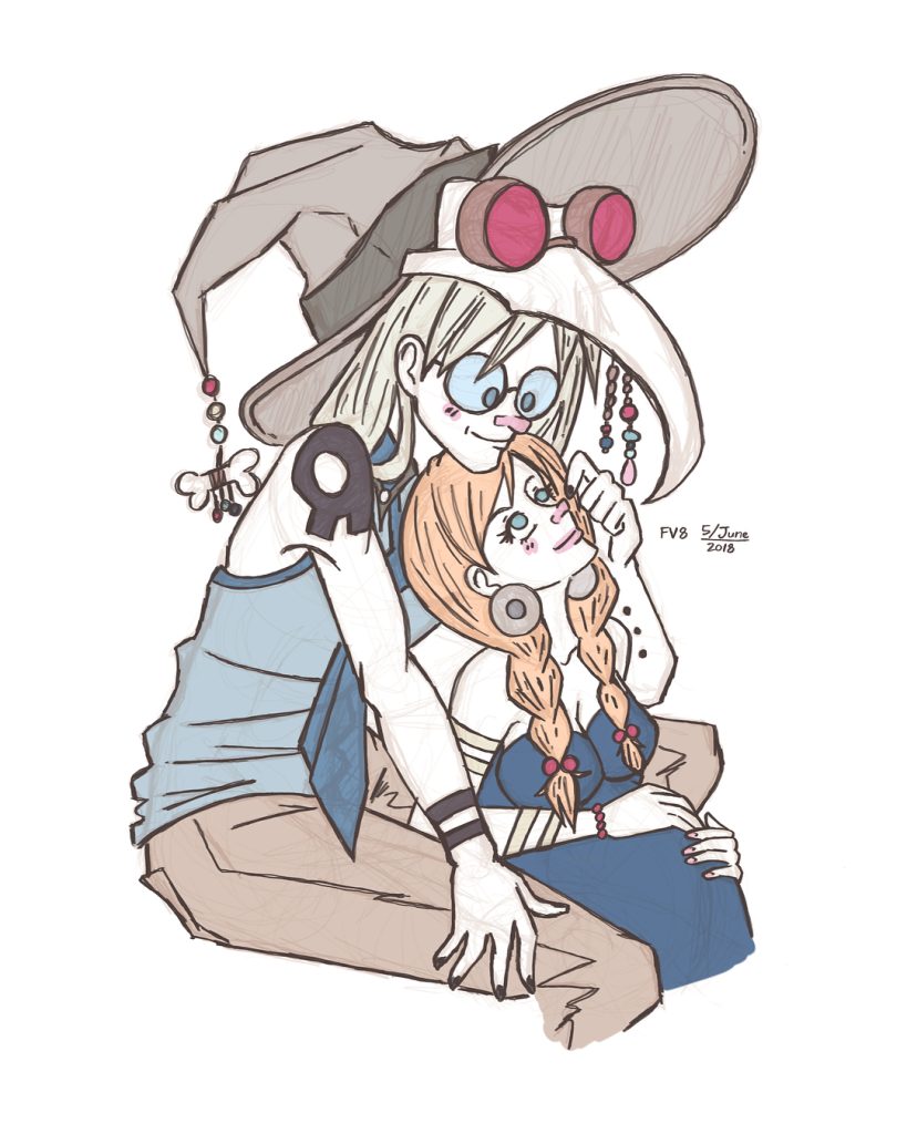 Artwork from @frauv8, 2018-06-05