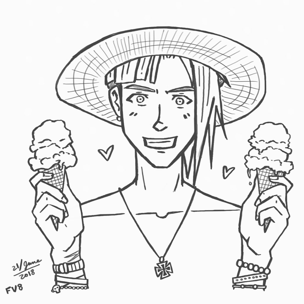 Artwork from @frauv8, 2018-06-22