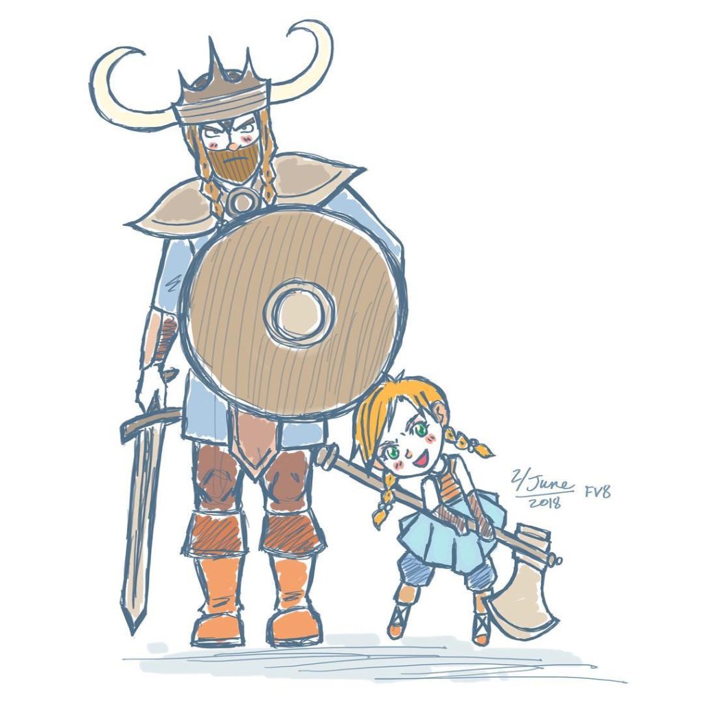 Artwork from @frauv8, 2018-06-02