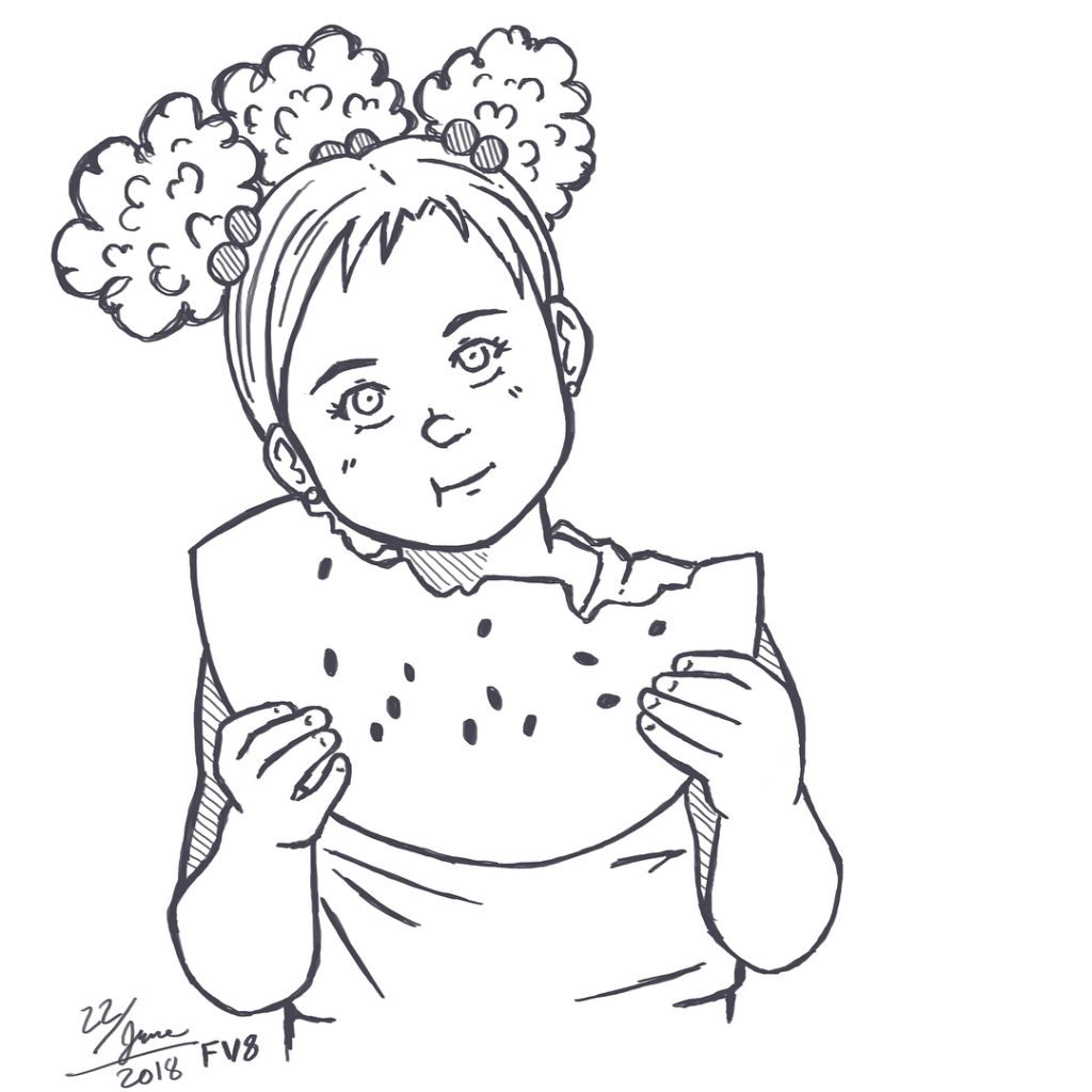 Artwork from @frauv8, 2018-06-22