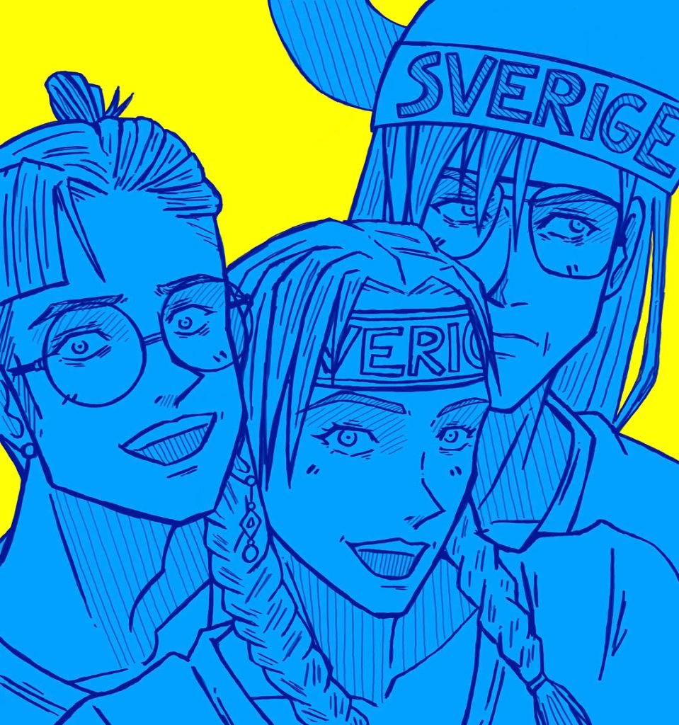Artwork from @frauv8, 2018-07-03
