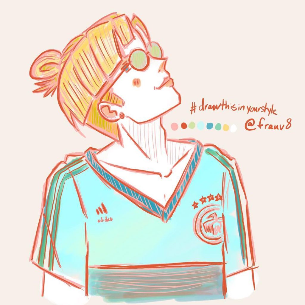 Artwork from @frauv8, 2018-07-24