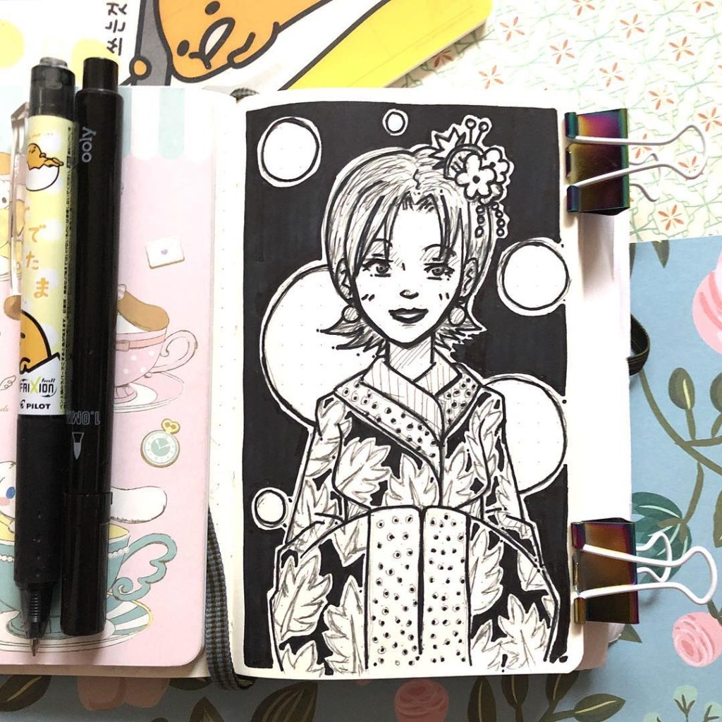 Artwork from @frauv8, 2018-07-23