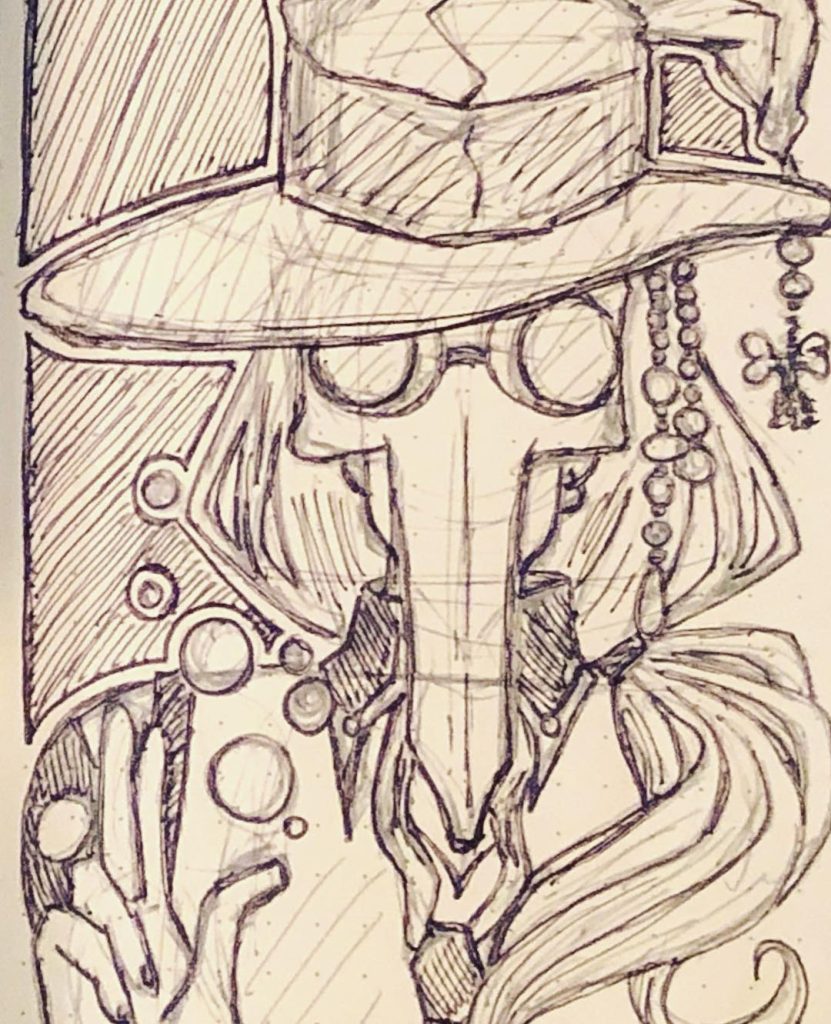 Artwork from @frauv8, 2018-08-04