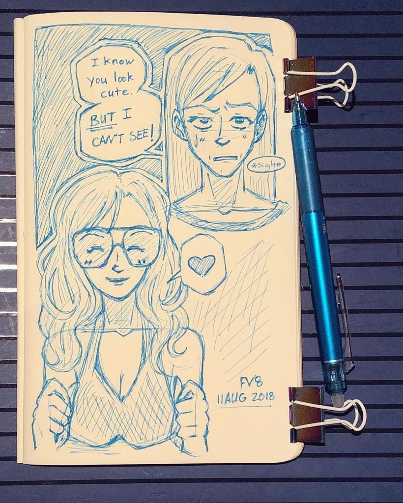 Artwork from @frauv8, 2018-08-12