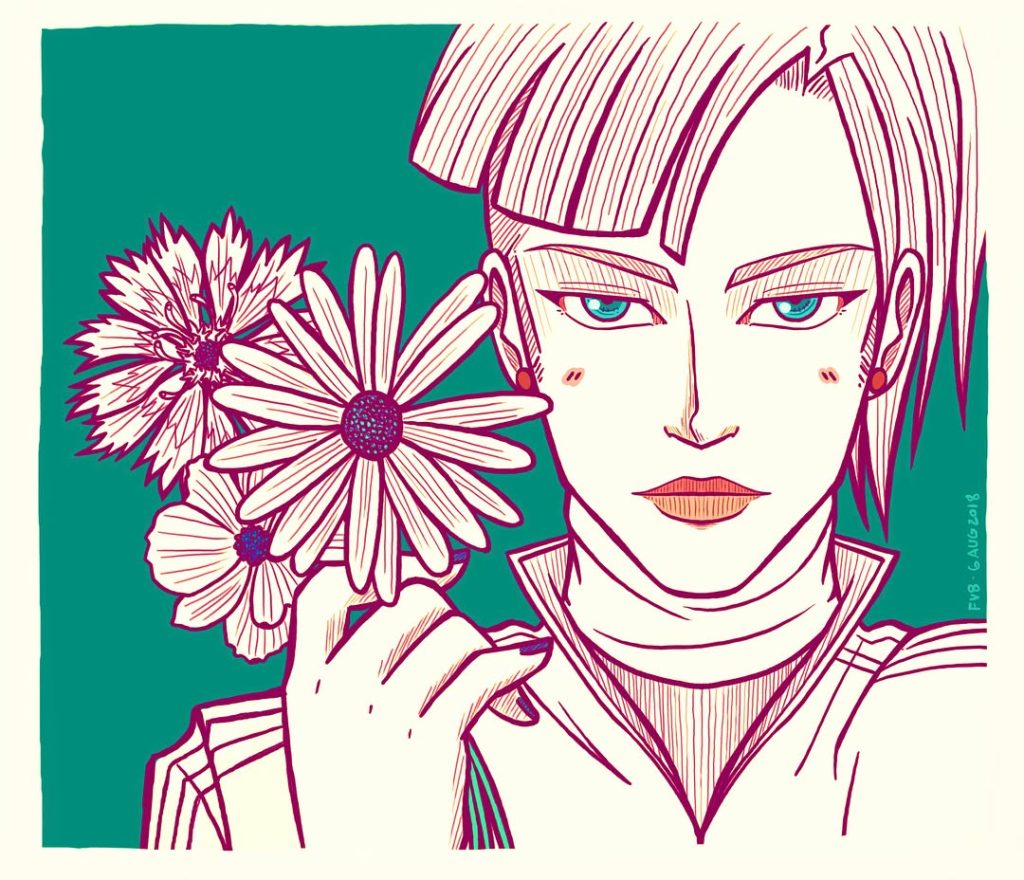 Artwork from @frauv8, 2018-08-07