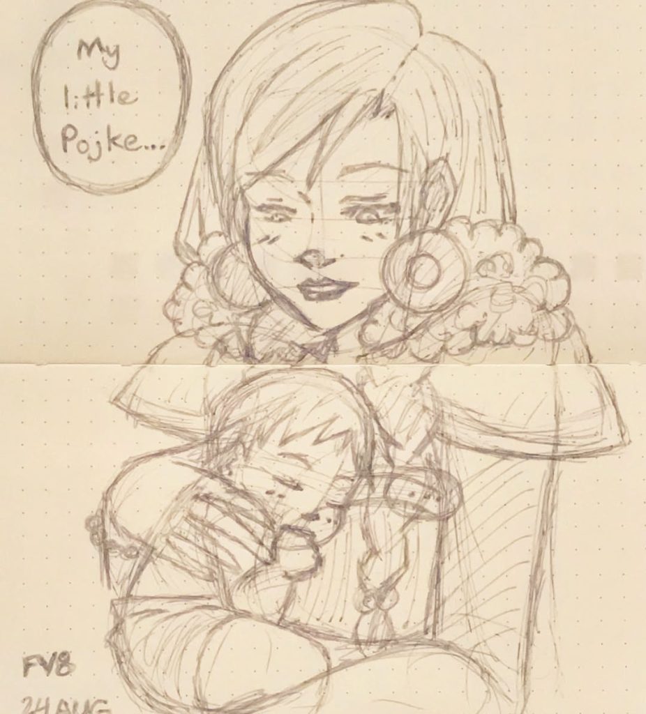 Artwork from @frauv8, 2018-08-25