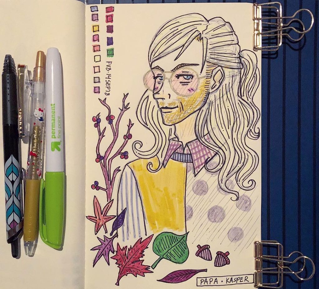 Artwork from @frauv8, 2018-09-15