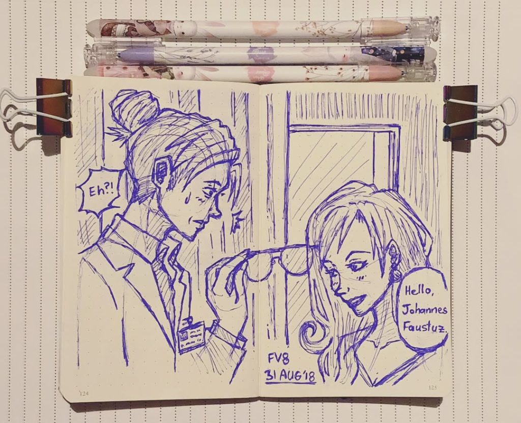 Artwork from @frauv8, 2018-09-01