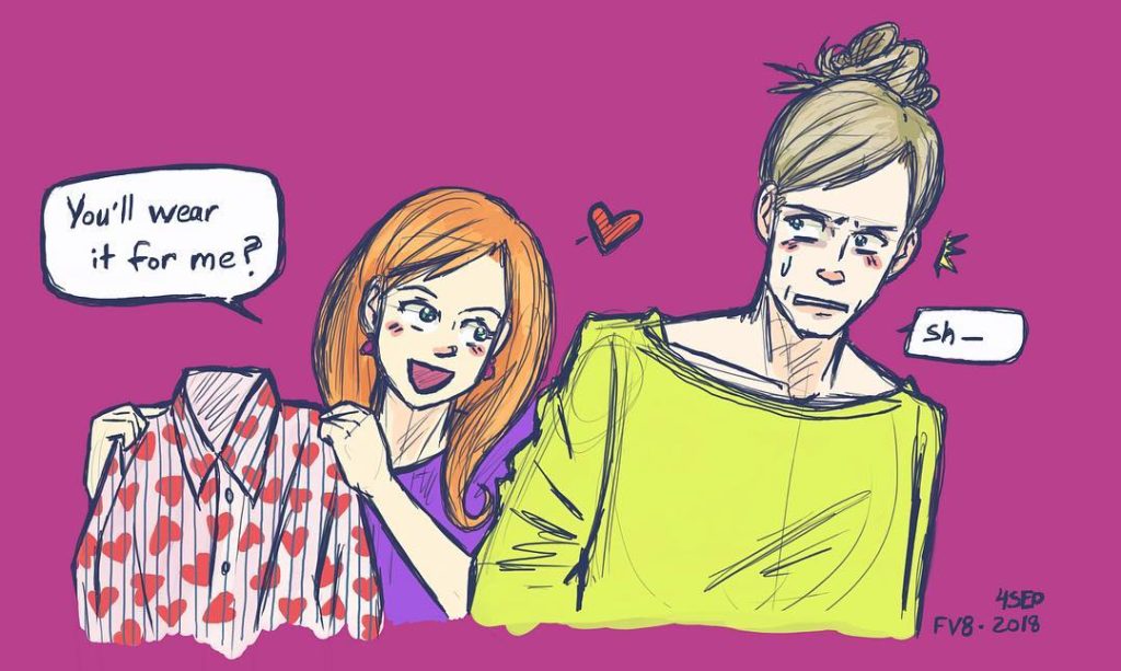 Artwork from @frauv8, 2018-09-05