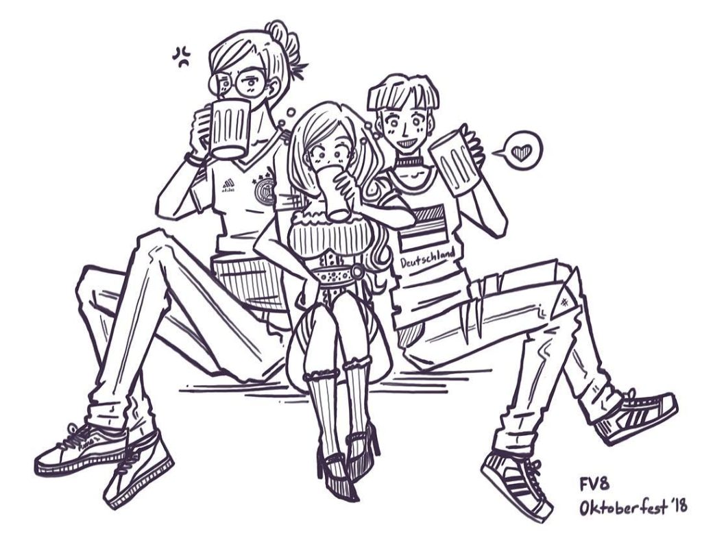 Artwork from @frauv8, 2018-09-24