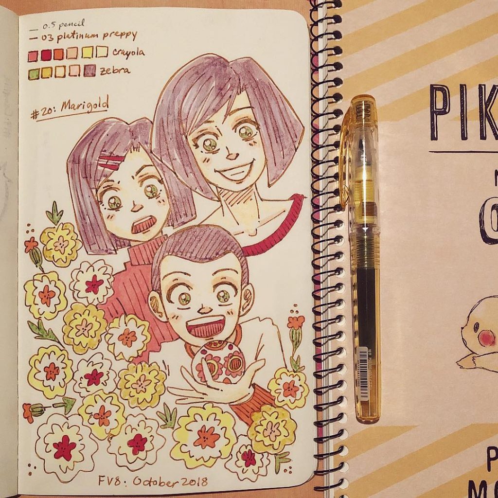 Artwork from @frauv8, 2018-10-22