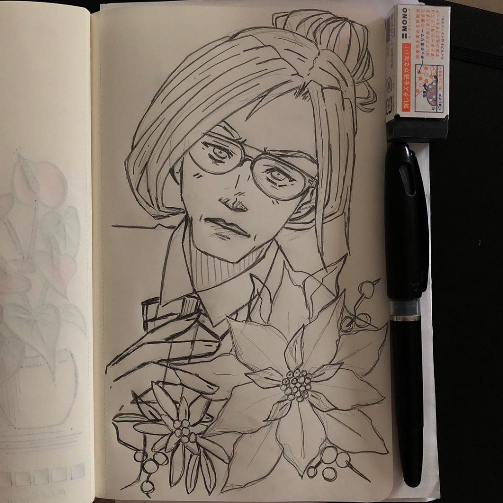 Artwork from @frauv8, 2018-10-30