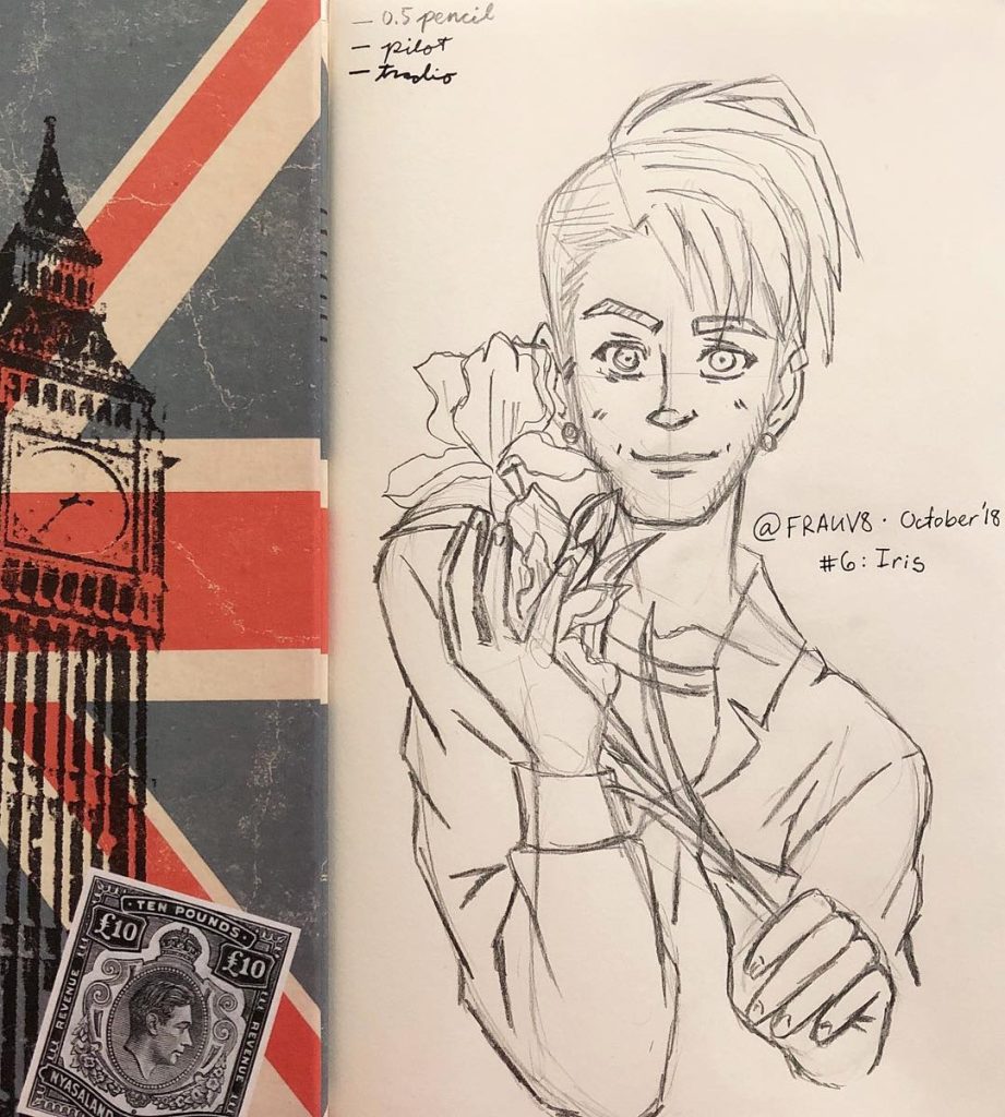 Artwork from @frauv8, 2018-10-03