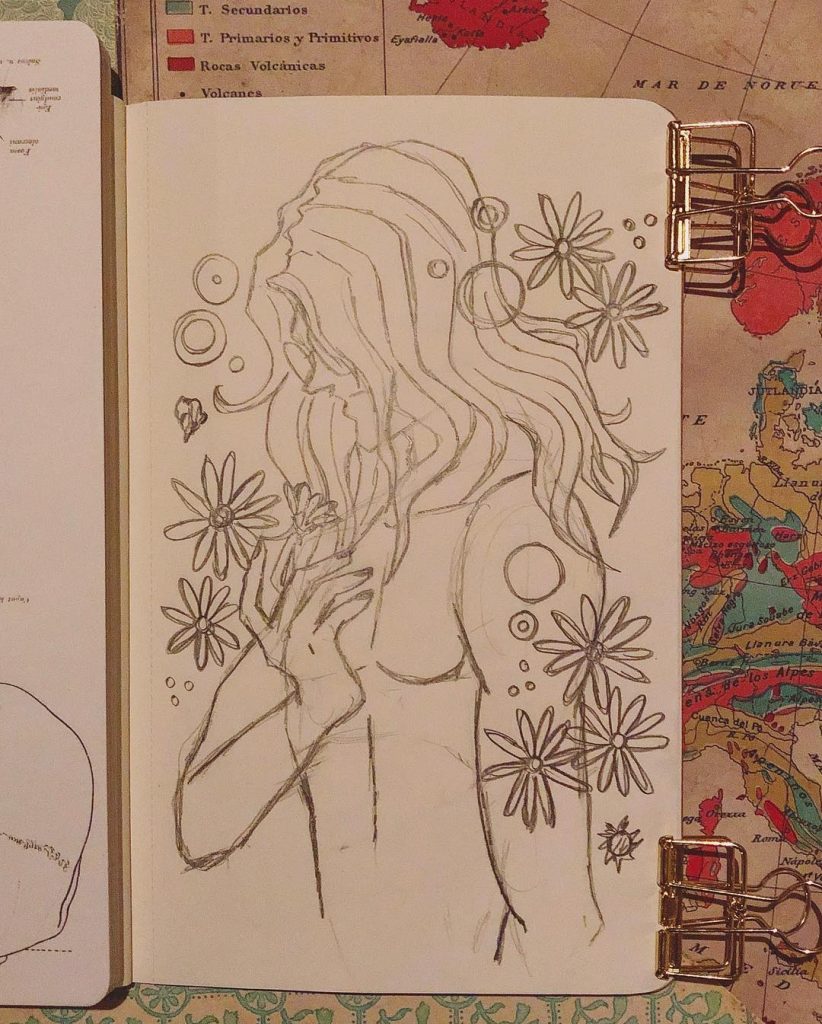 Artwork from @frauv8, 2018-10-23