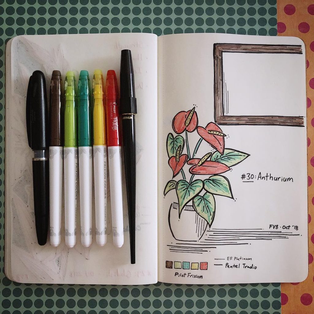 Artwork from @frauv8, 2018-10-29