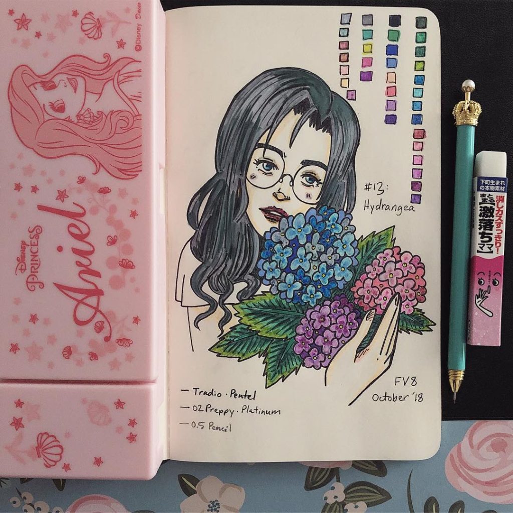 Artwork from @frauv8, 2018-10-11