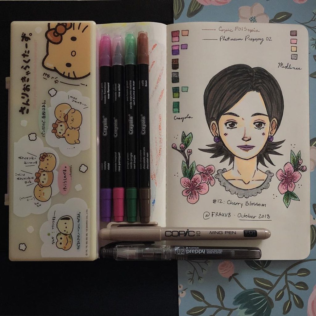 Artwork from @frauv8, 2018-10-10