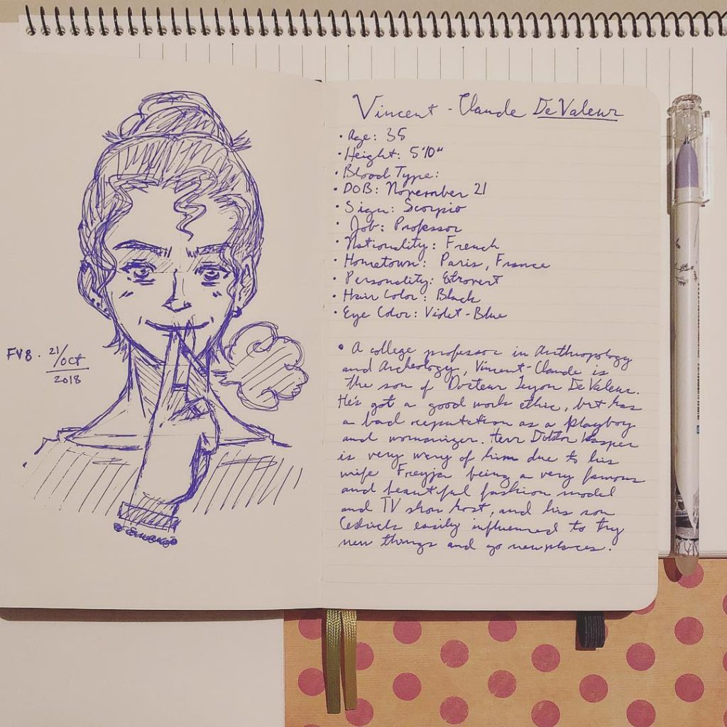 Artwork from @frauv8, 2018-10-22