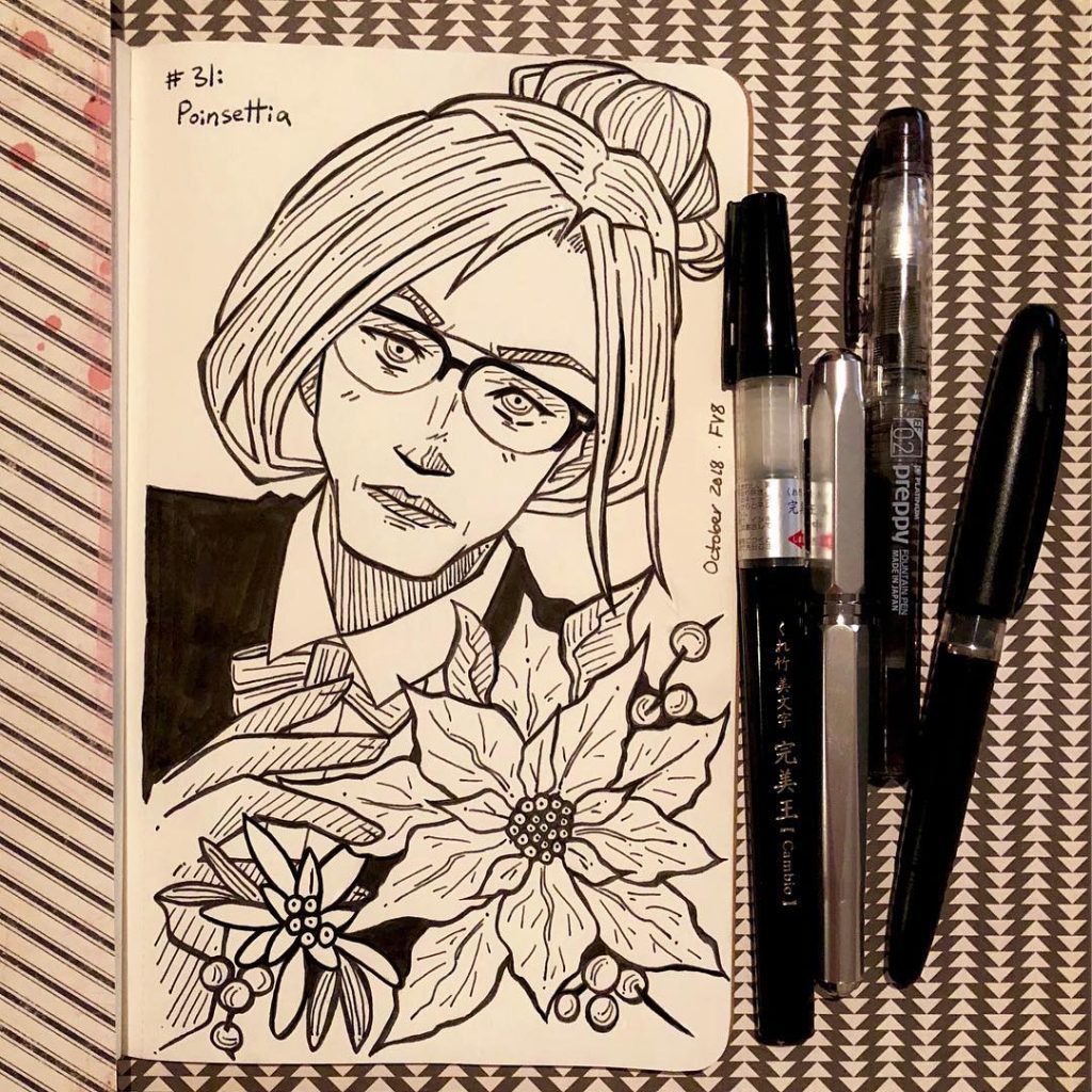 Artwork from @frauv8, 2018-10-30