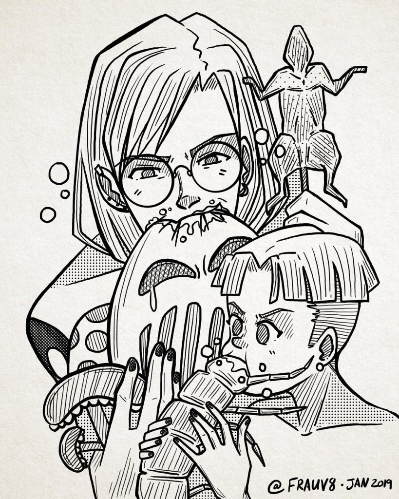 Artwork from @frauv8, 2019-01-18
