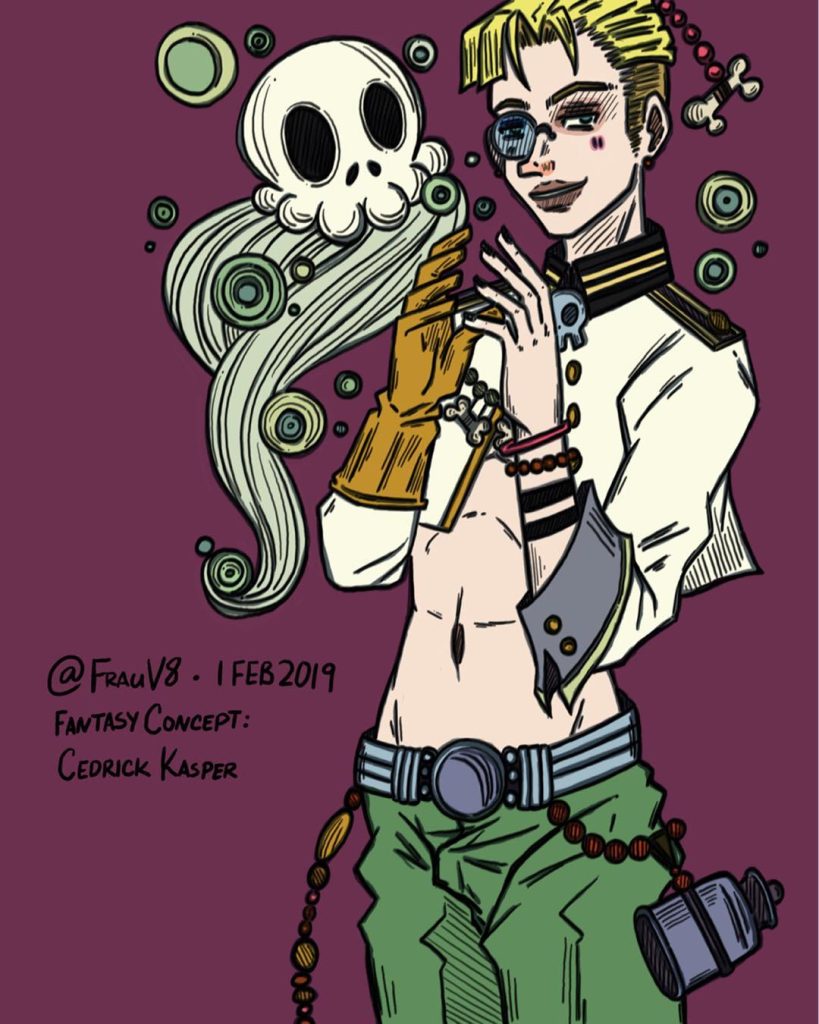 Artwork from @frauv8, 2019-02-02