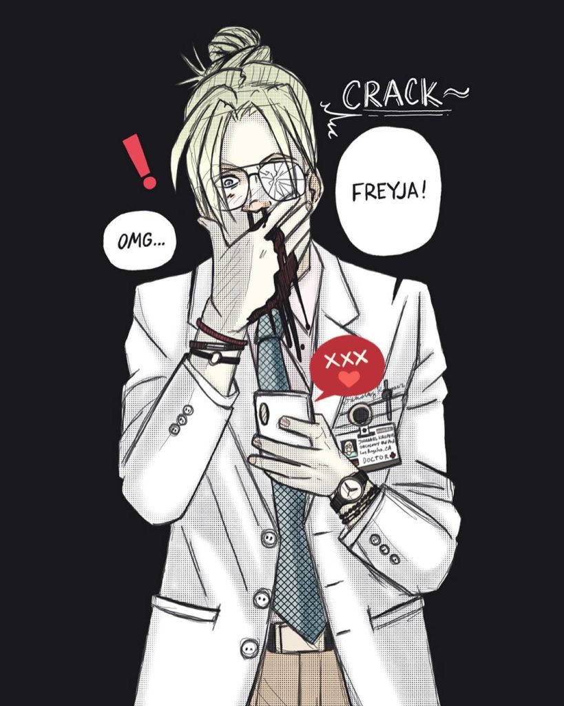 Artwork from @frauv8, 2019-02-14