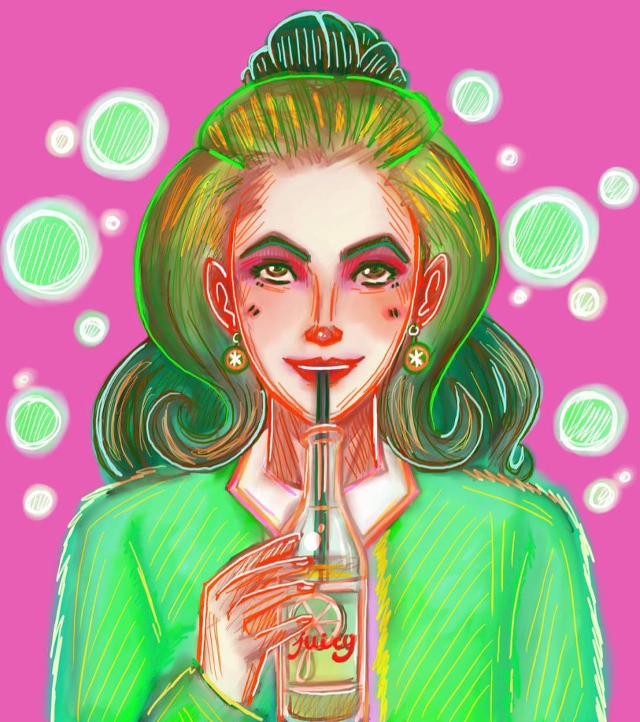 Artwork from @frauv8, 2019-02-08