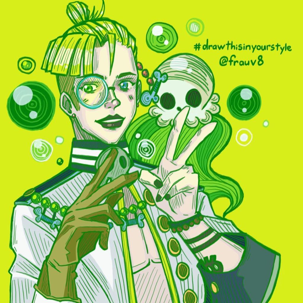 Artwork from @frauv8, 2019-02-07