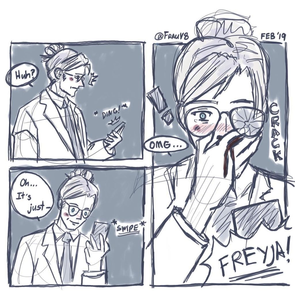 Artwork from @frauv8, 2019-02-13