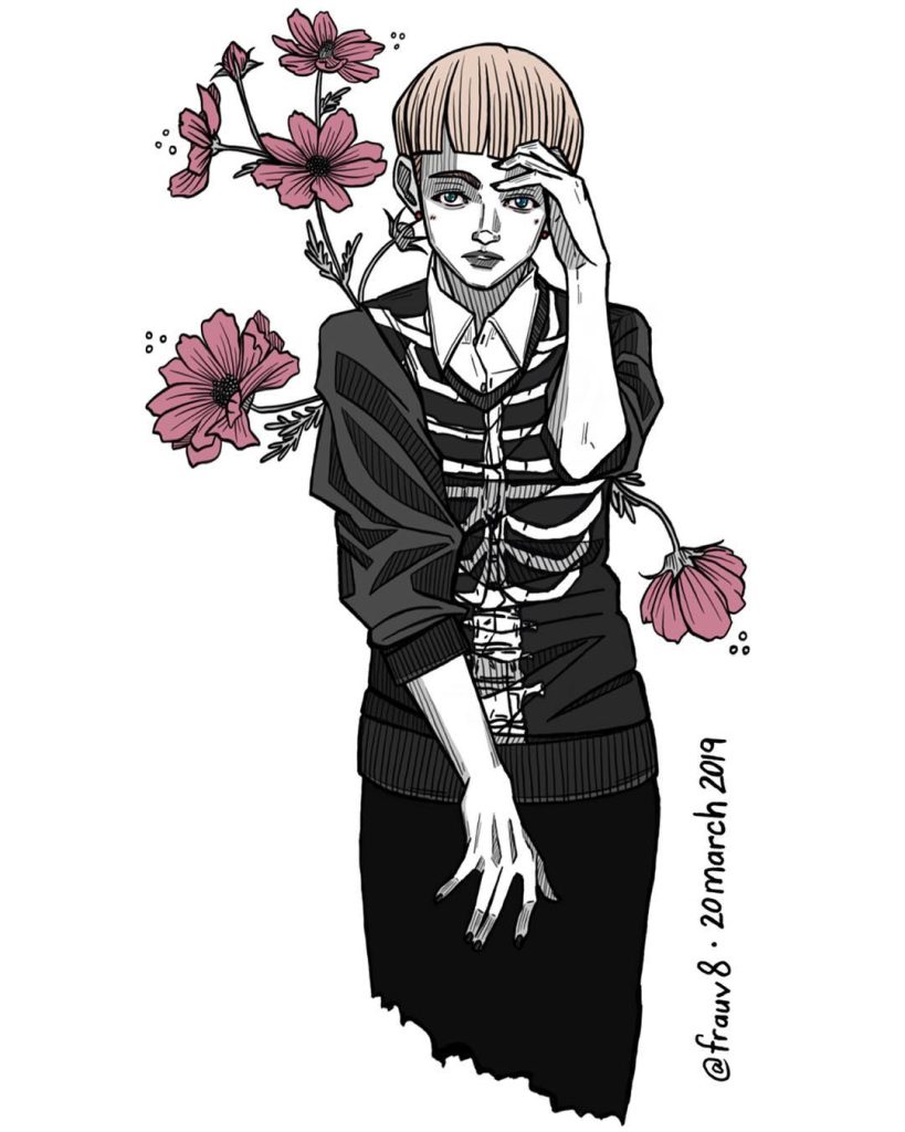 Artwork from @frauv8, 2019-03-21