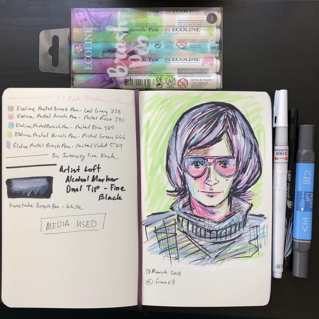 Artwork from @frauv8, 2019-03-18