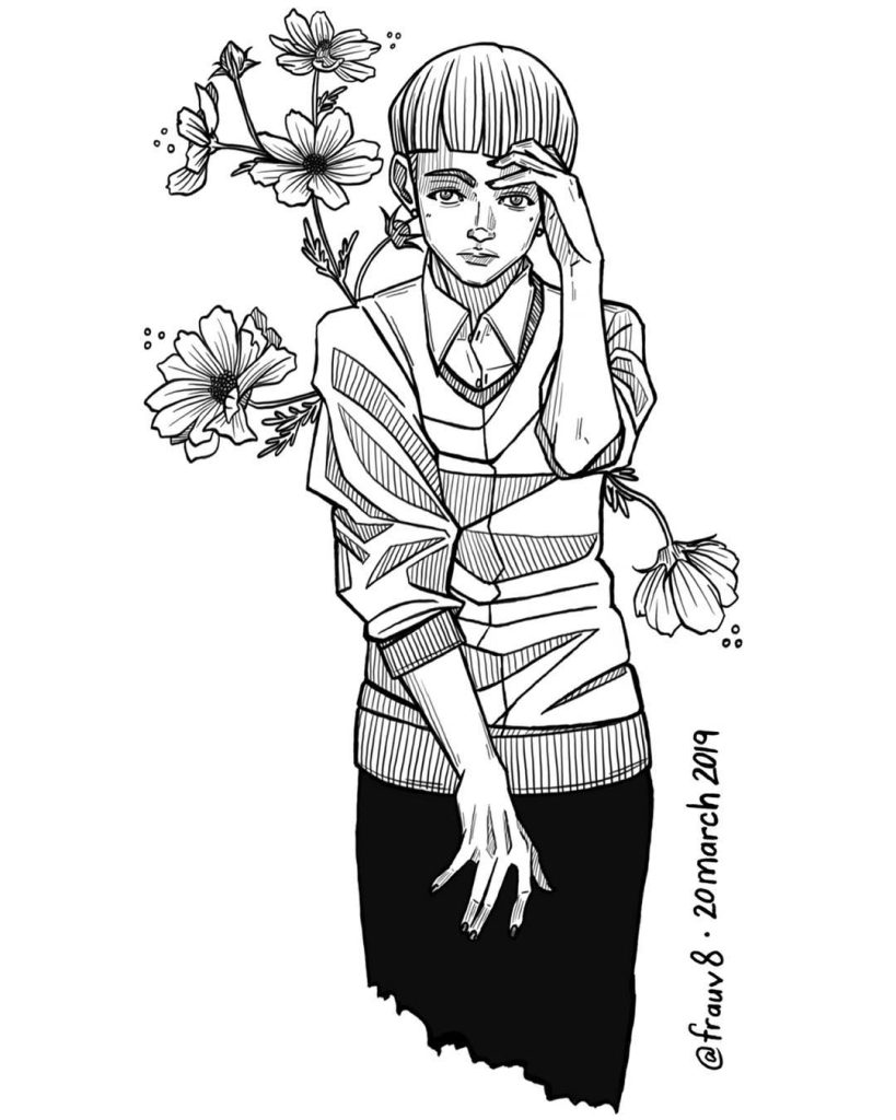 Artwork from @frauv8, 2019-03-21