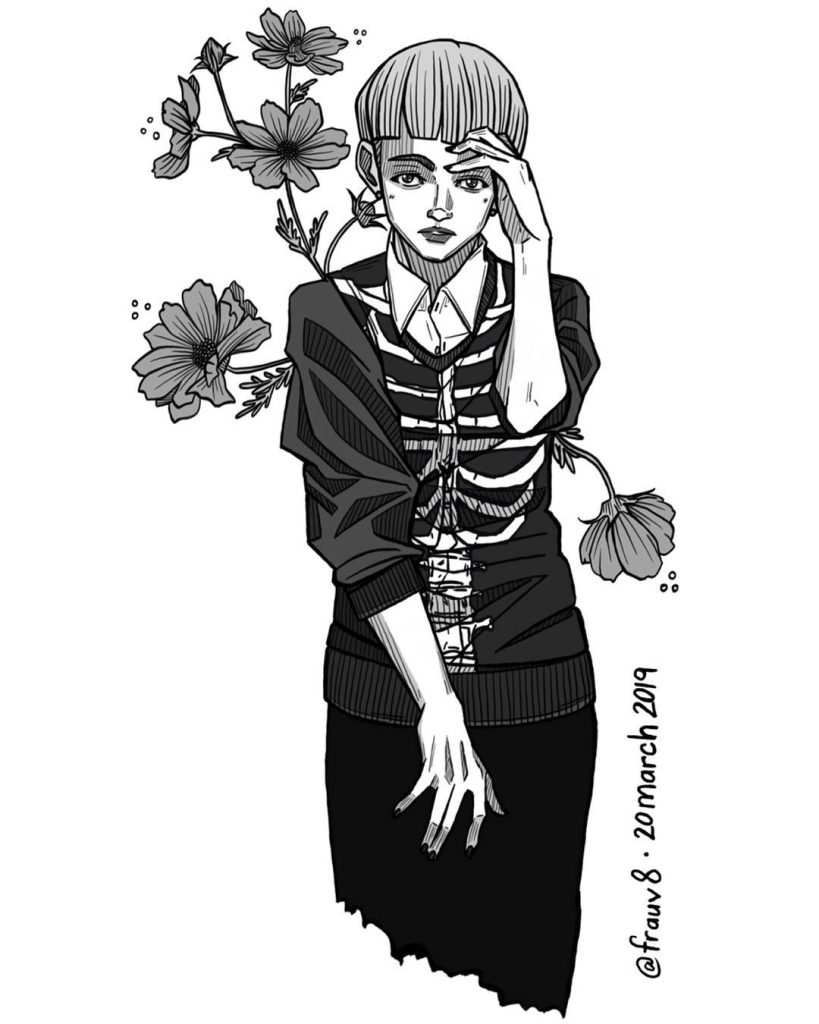 Artwork from @frauv8, 2019-03-21