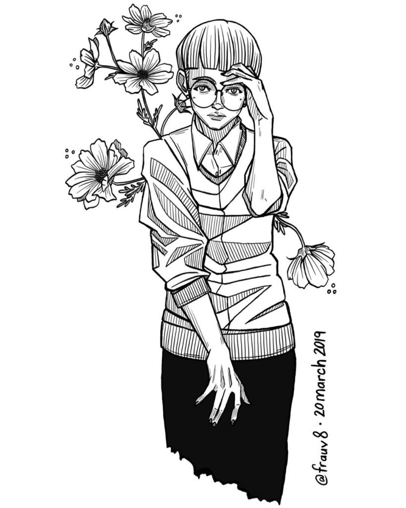 Artwork from @frauv8, 2019-03-21