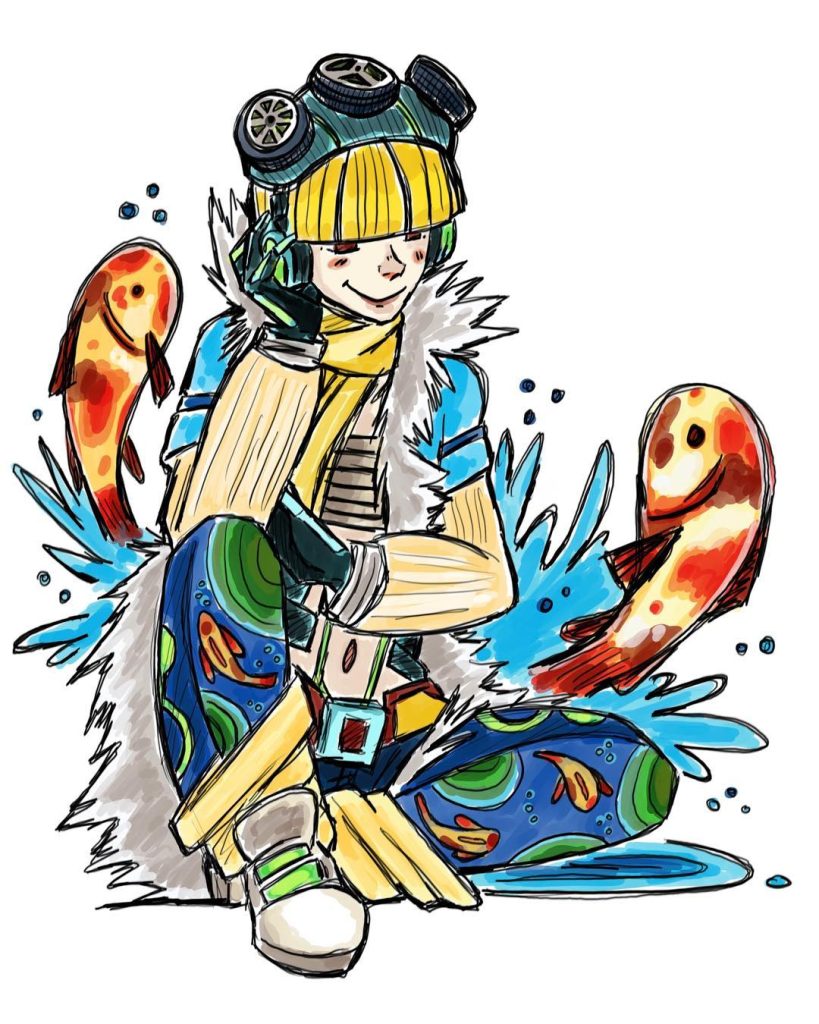 Artwork from @frauv8, 2019-04-29