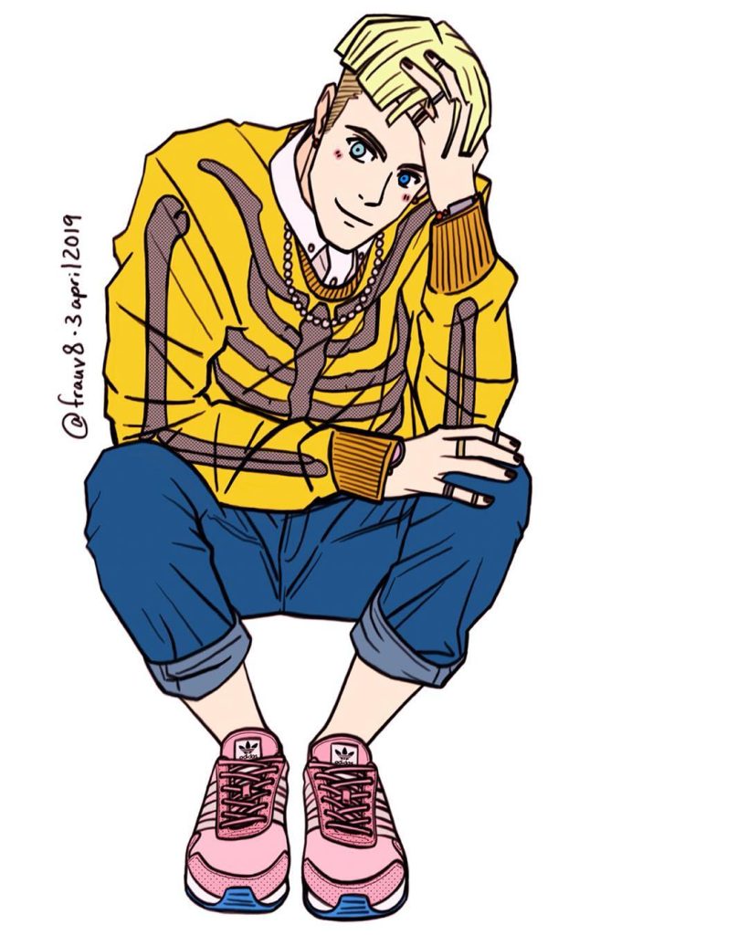 Artwork from @frauv8, 2019-04-04