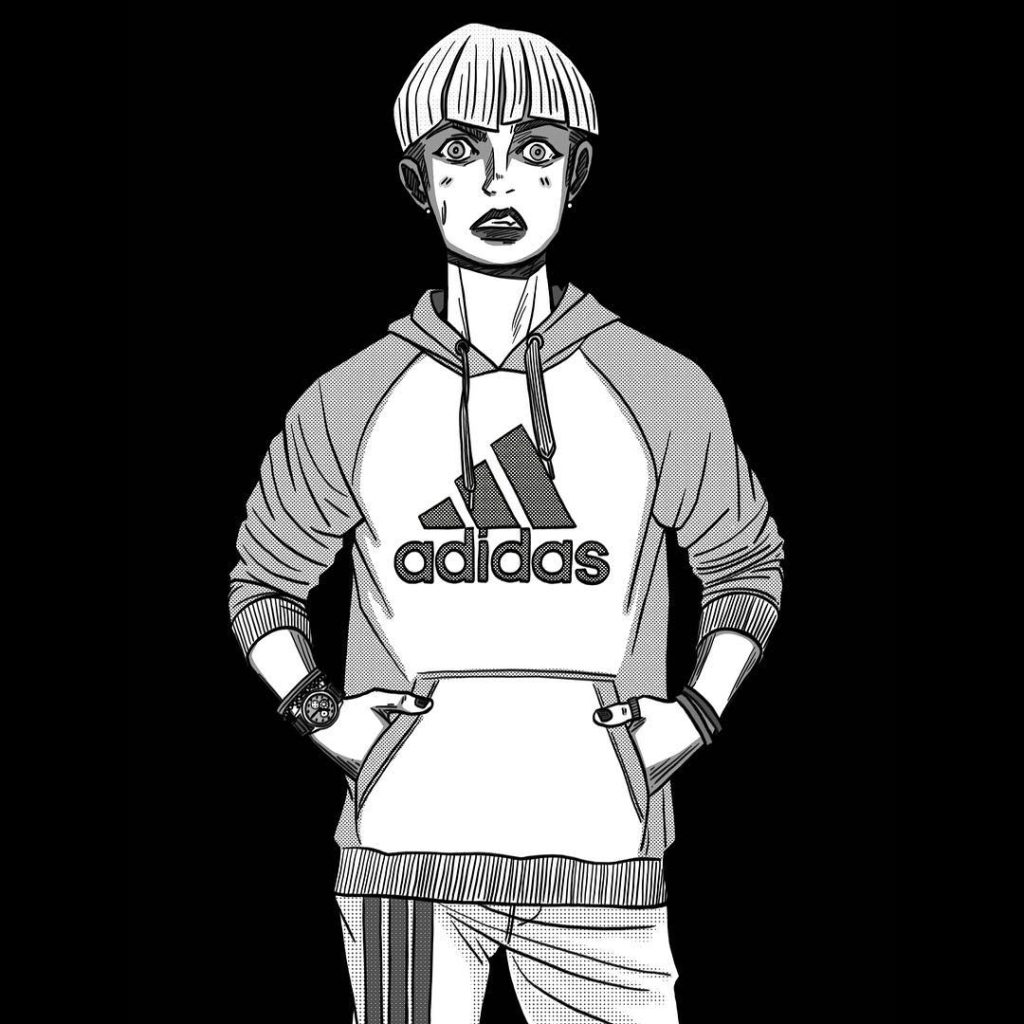 Artwork from @frauv8, 2019-04-17